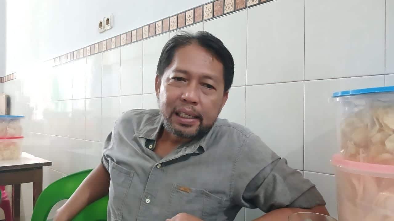 Sabirin Sanyong Jubir Tim Ziap saat dikonfirmasi media. (26/9/2024)