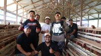 Polda Kaltara dan Ketahanan Pangan di Kandang Ayam